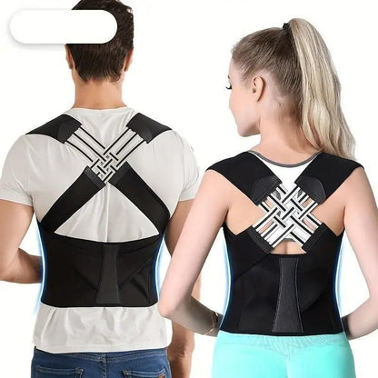 Adjustable Back Posture Corrector – Relieve Slouching & Back Pain (Unisex)
