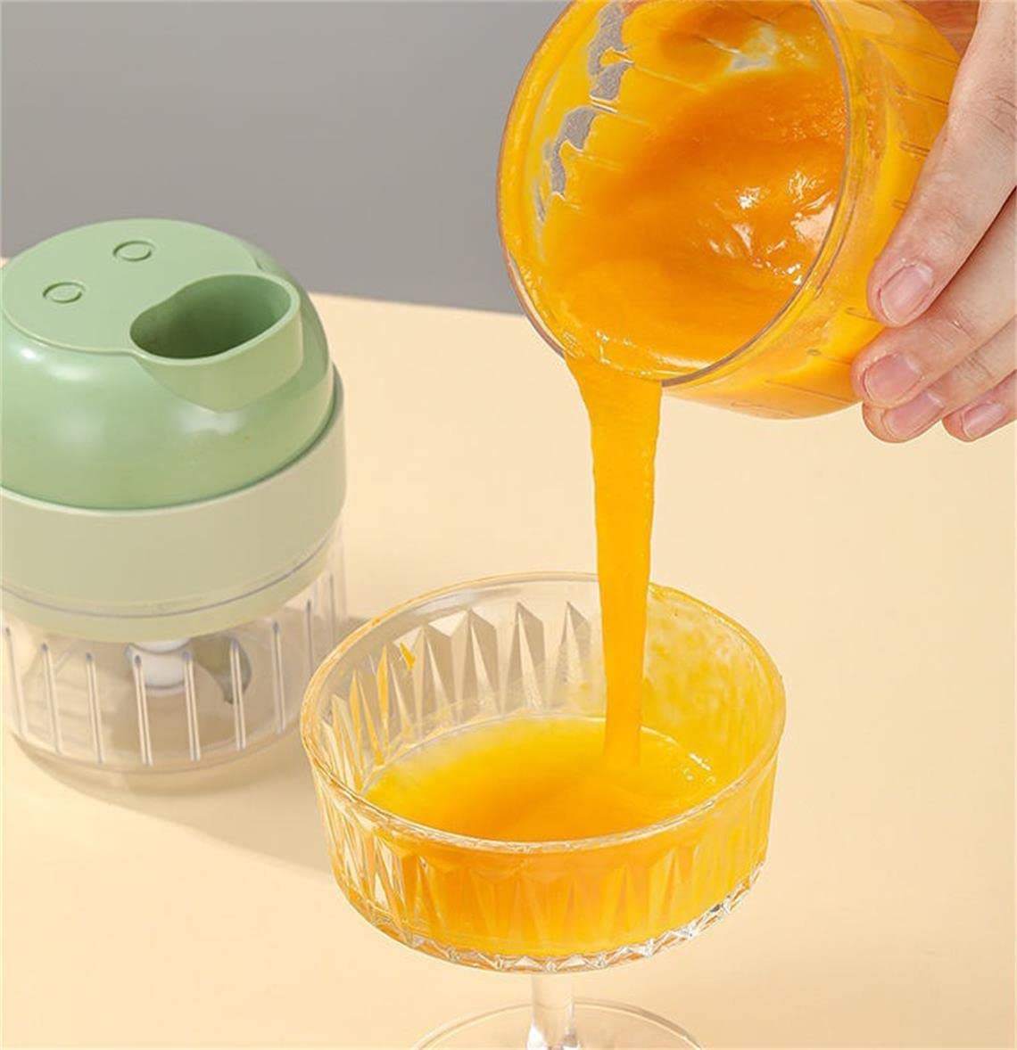 4 in 1 Portable Electric Vegetable Cutter Set